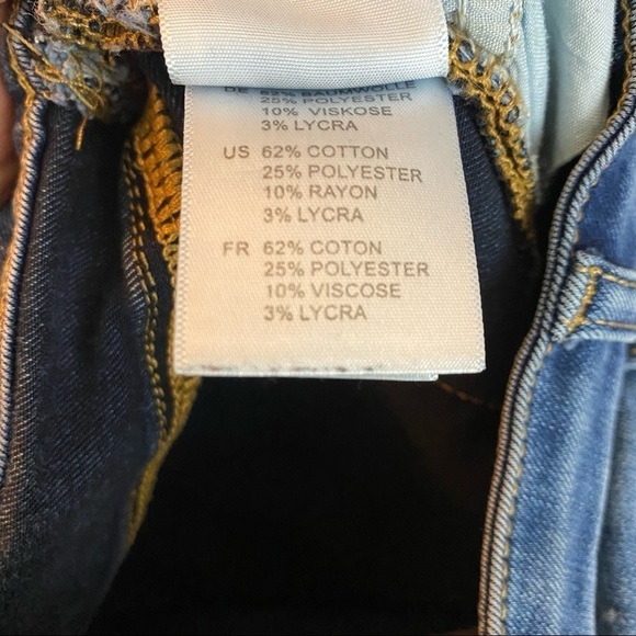 Articles of Society Sarah Mead Wash Distressed Raw Hem Skinny Jeans 
Size 26 - Picture 5 of 9